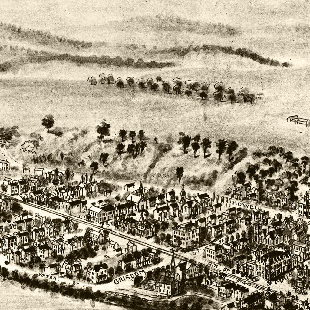 Vintage Map of Dawson, Pennsylvania 1902