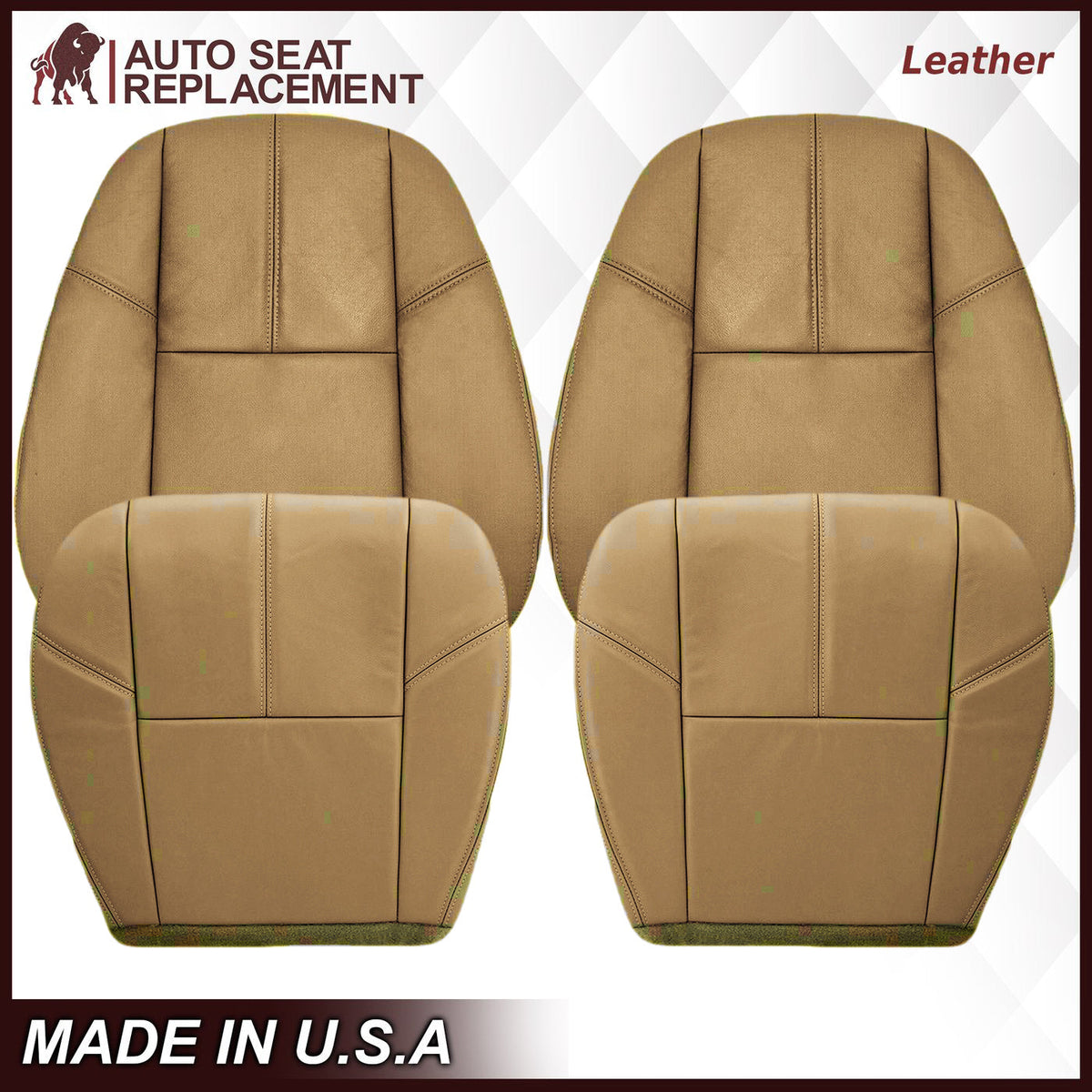 2007-2014 GMC Yukon/Sierra Seat Cover In Tan: Choose From Variation