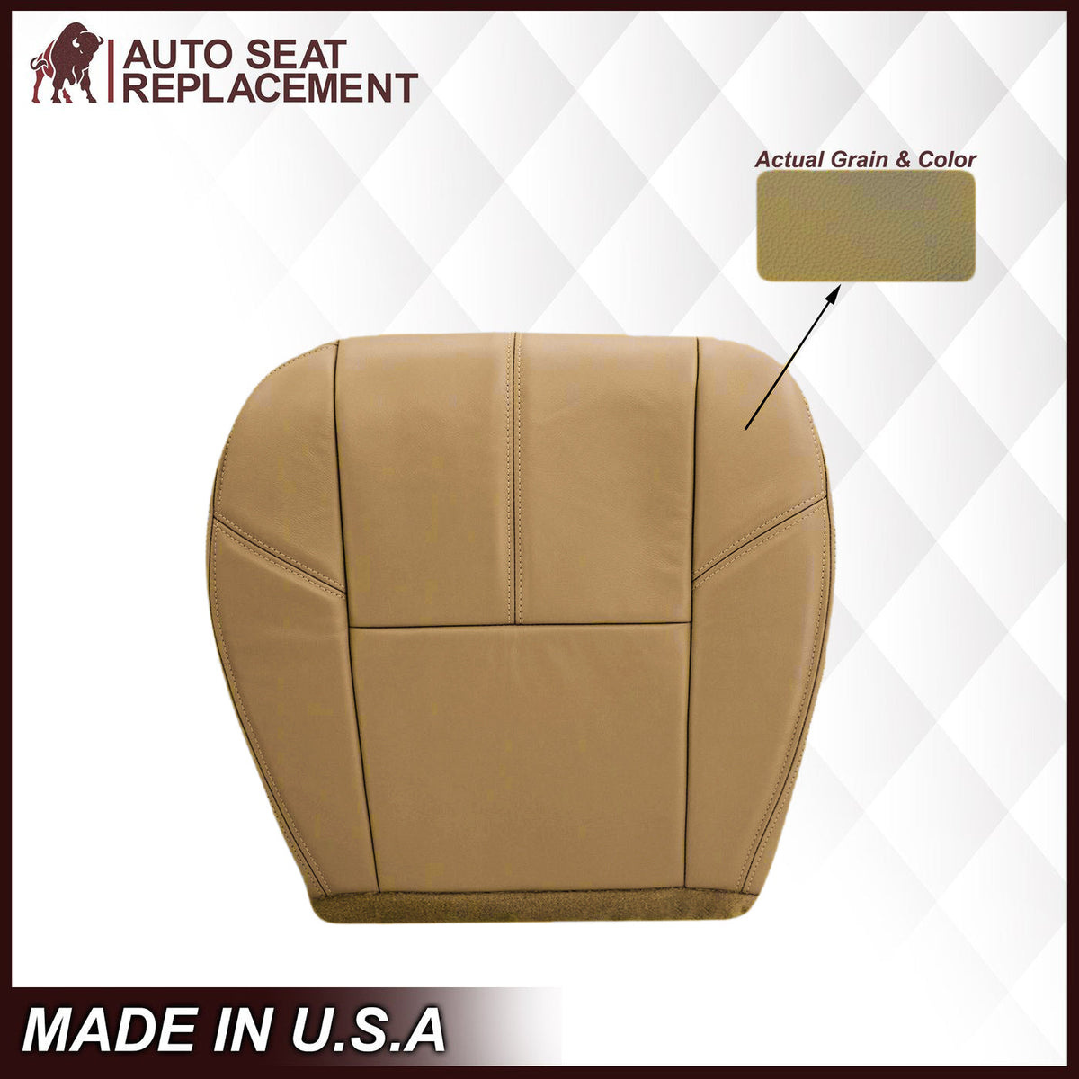 2007-2014 GMC Yukon/Sierra Seat Cover In Tan: Choose From Variation