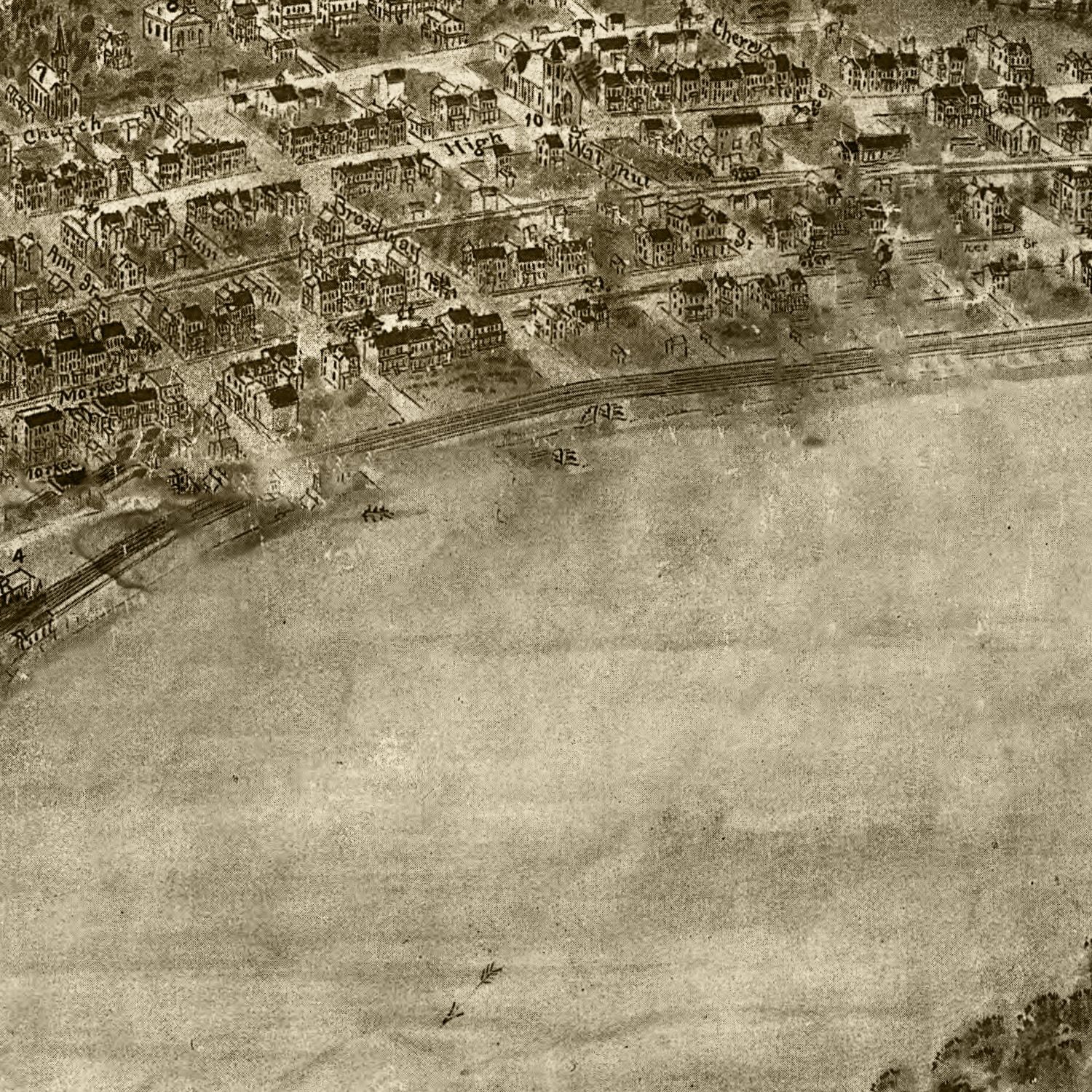 Vintage Map of Duncannon, Pennsylvania 1903