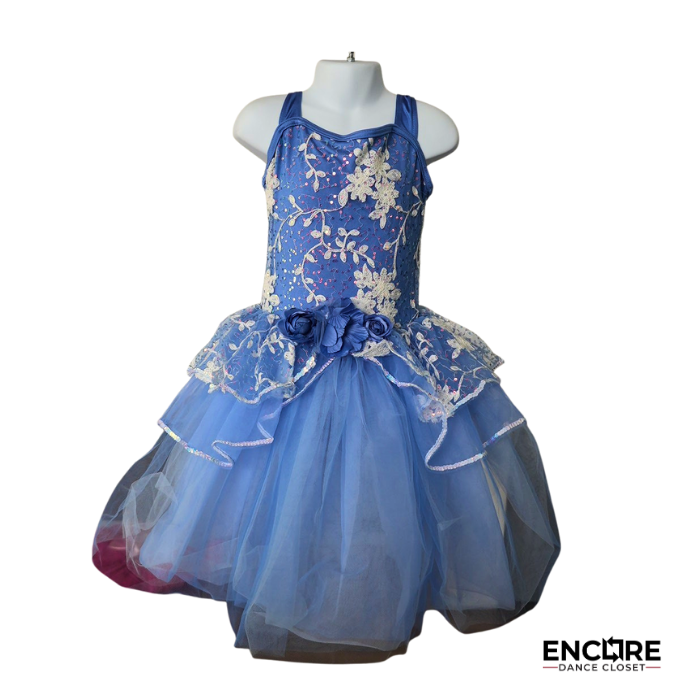 Enchanted Blue Tulle Dress