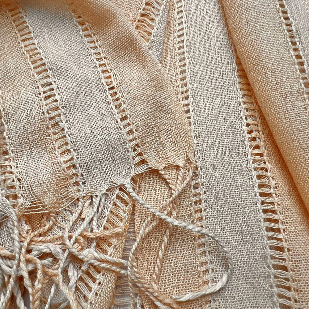 Classic Yarn Dyed Pattern Khaki Long Scarf,vacation,daily Life,evening Party,Office Appropriate Subtlety For Women Men,for Casual Outfits