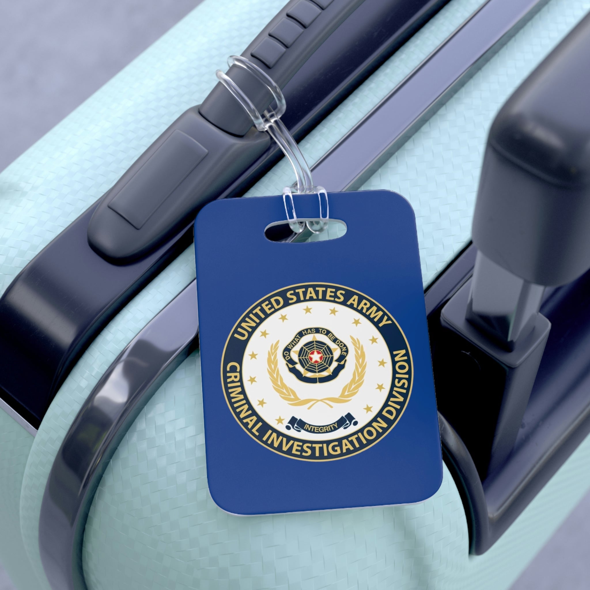 Army CID Seal - Luggage Tag