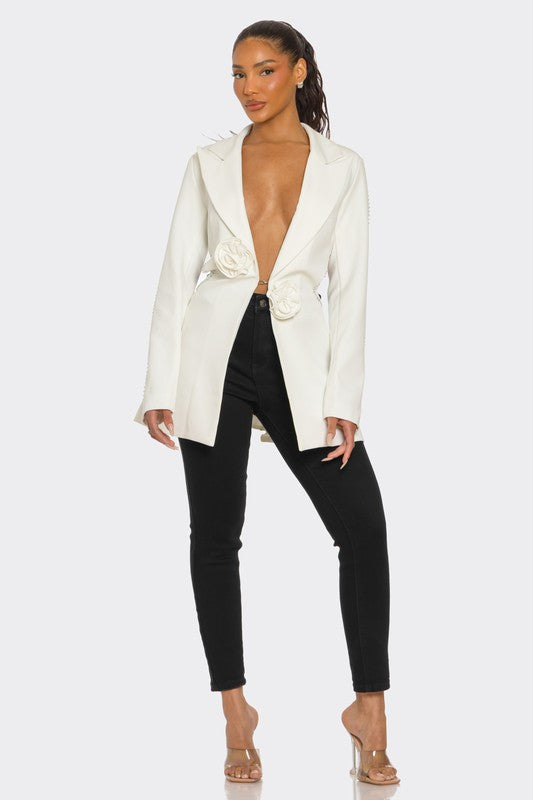 Sculpted Elegance Blazer