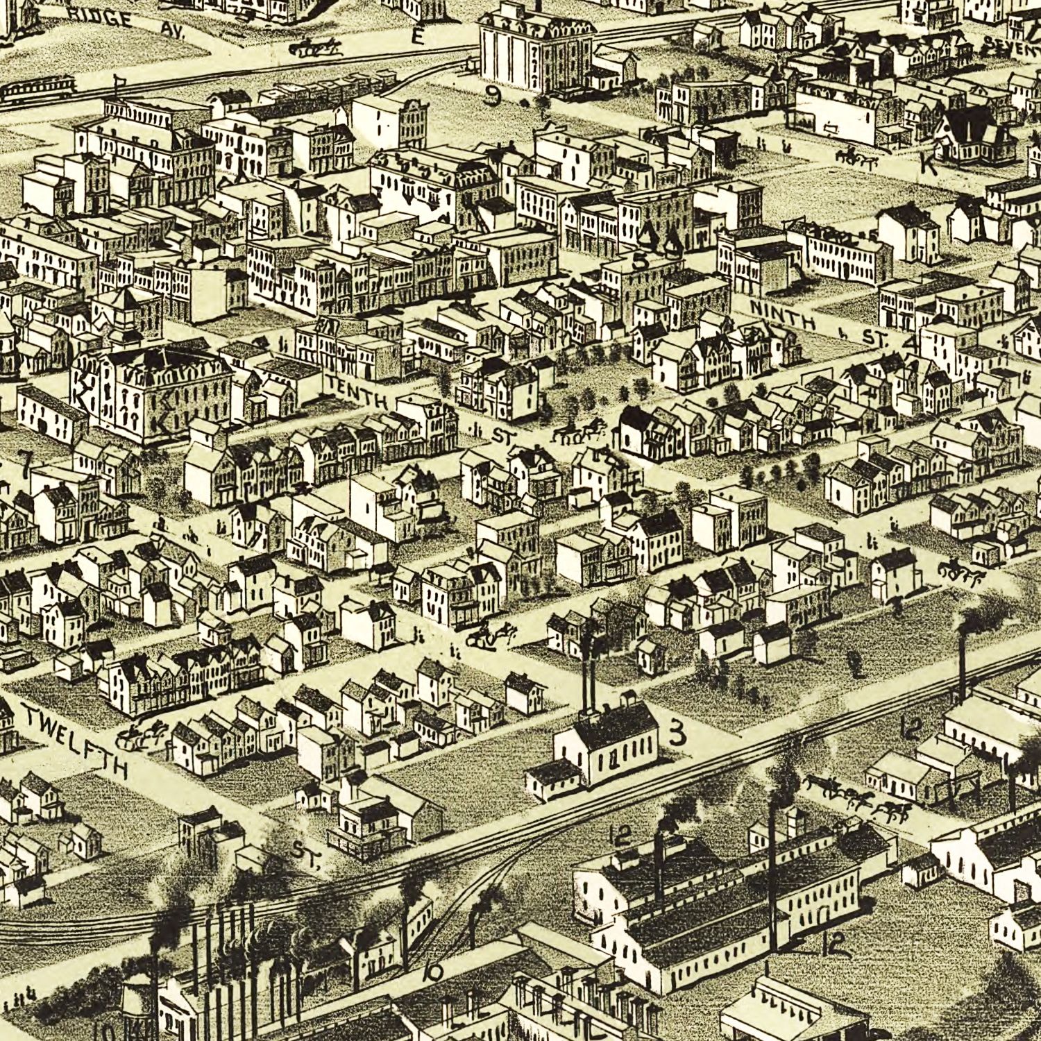Vintage Map of New Kensington, Pennsylvania 1902