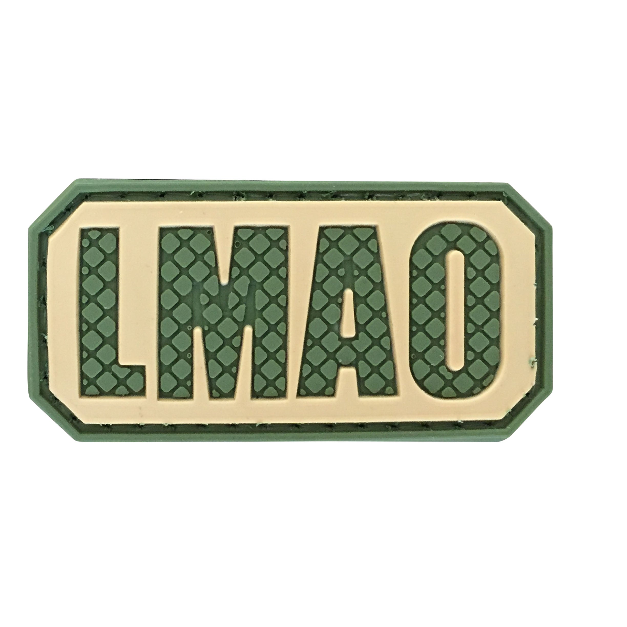 LMAO PVC Patch Green