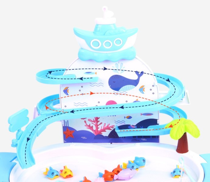 Electric Fishing Toy Set – Musical Educational Puzzle Game