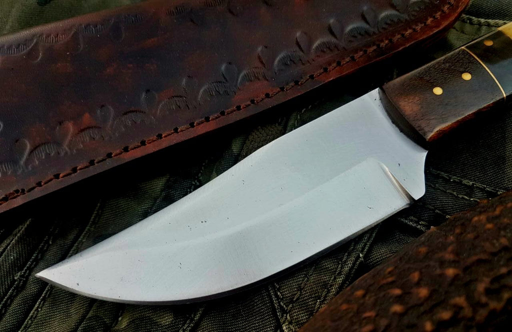 Custom Handmade D2 Tool Steel Hunting Skinning Knife