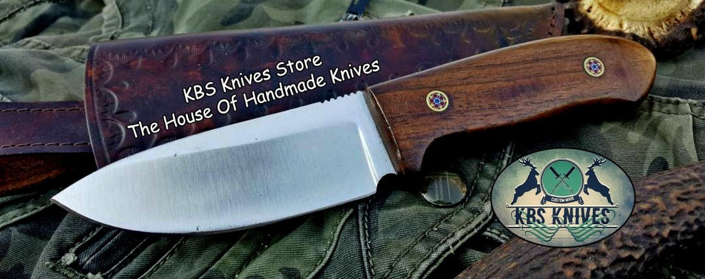 Custom Handmade D2 Tool Steel Skinning Knife