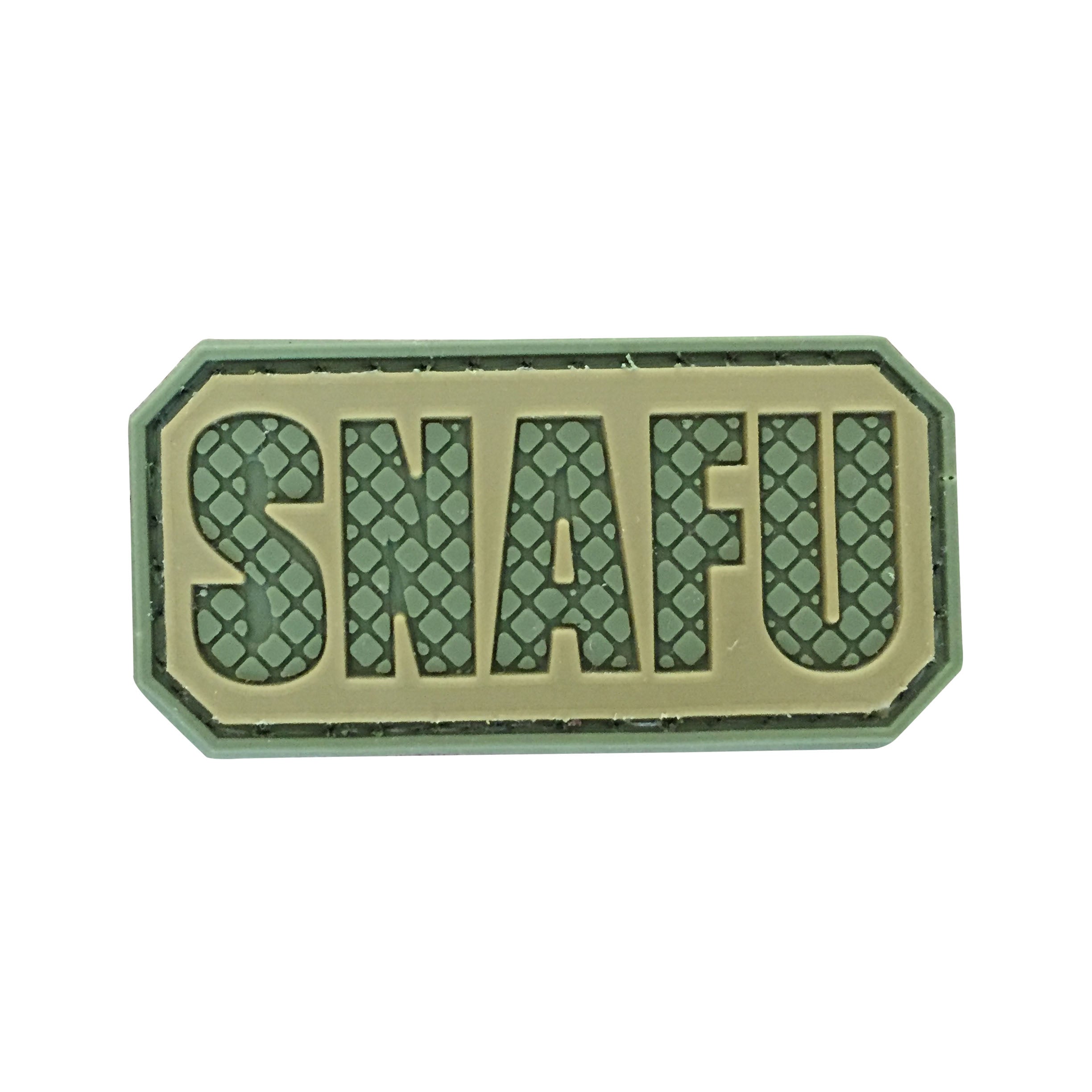 SNAFU PVC Patch Green
