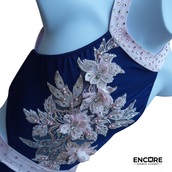 Blush & Navy Elegance