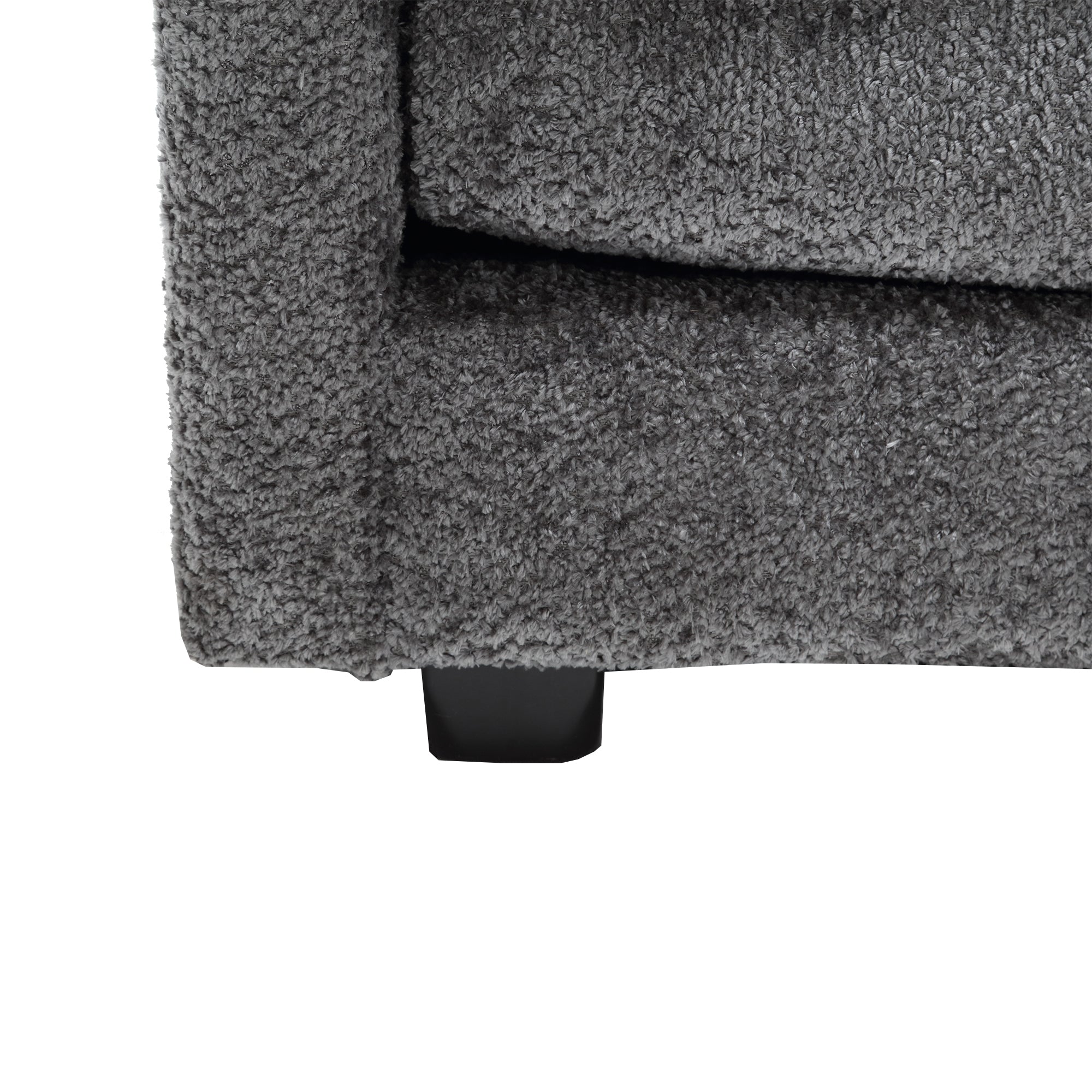 UNITED WE WIN 112' Oversized Sectional Sofa Cloud Couch for Living Room, Modern Chenille L Shaped Couch, Comfy Boucle Modular Sofa Sleeper with Moveable Ottoman & Memory Foam