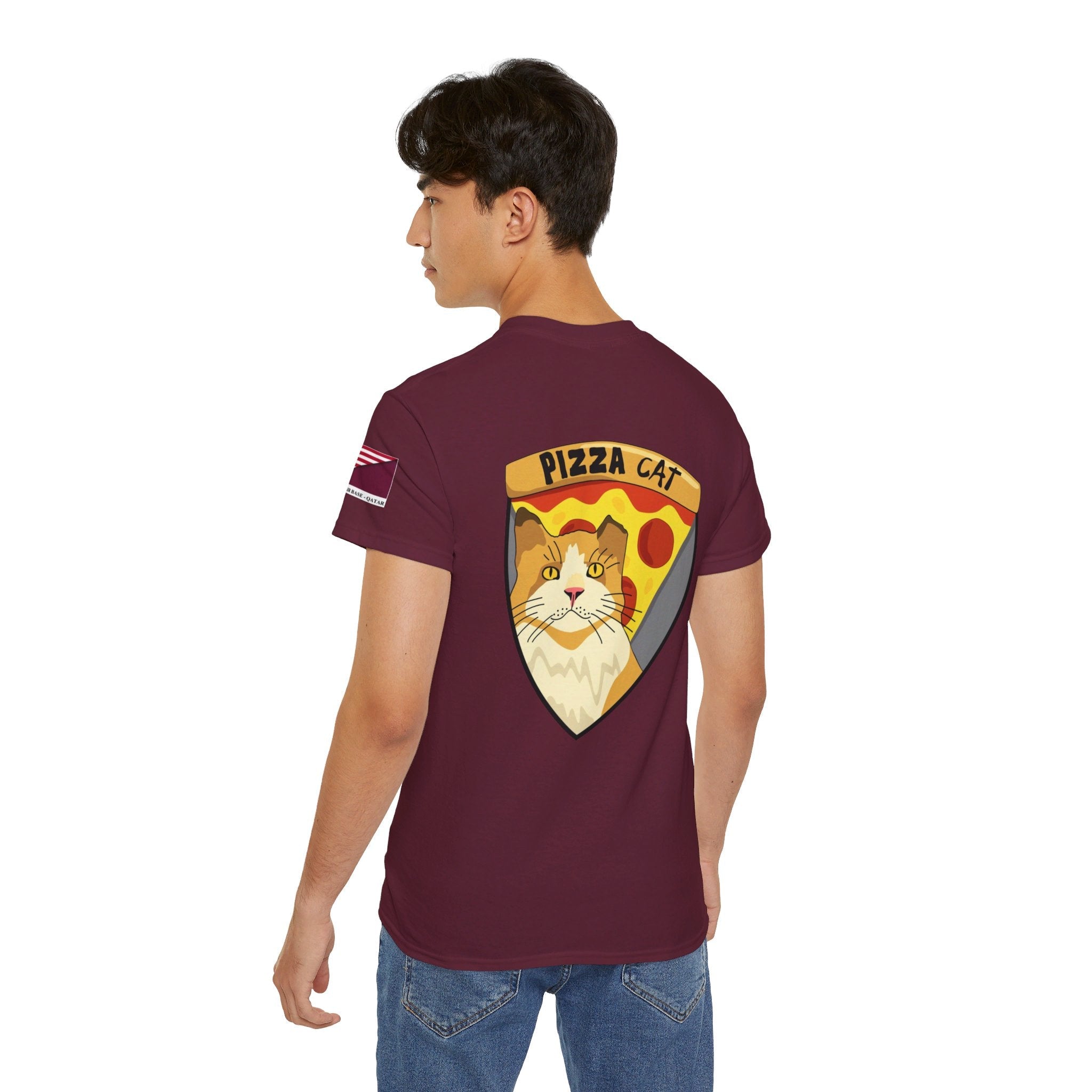 AUAB Pizza Cat - Unisex Ultra Cotton Tee
