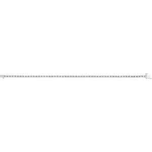 18K White Gold 2 1/4 CTW Natural Diamond Line 7 1/4" Bracelet – image 2