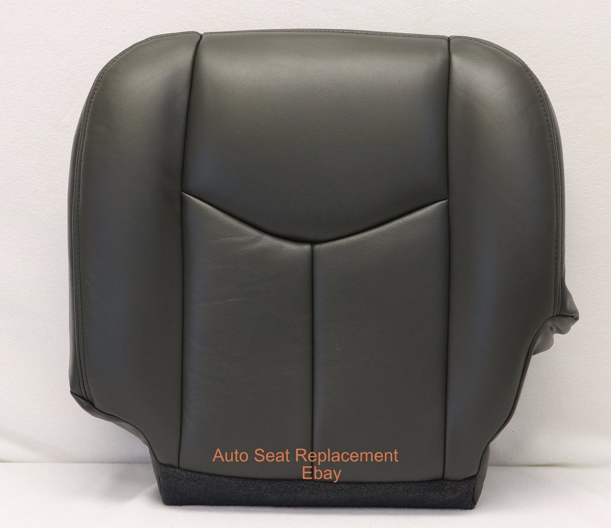 2003 2004 2005 2006 Chevy Silverado Driver Passenger Bottom Seat Cover Dark Gray
