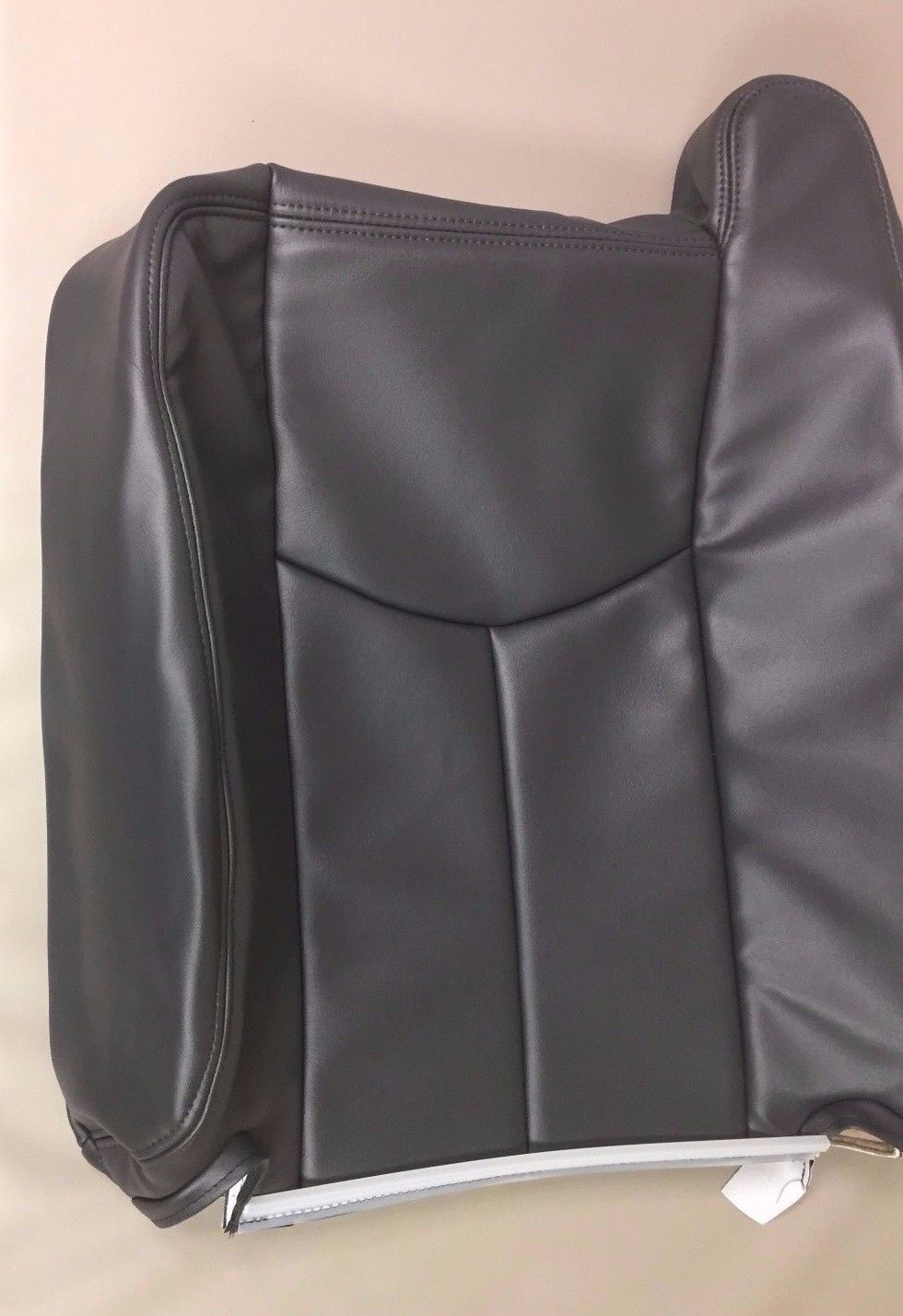 2003-2007 GMC Sierra Seat Cover in Dark Gray: Choose Leather or Vinyl