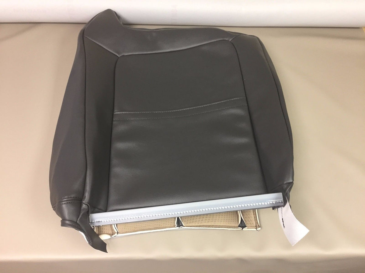 2003-2007 GMC Sierra Seat Cover in Dark Gray: Choose Leather or Vinyl