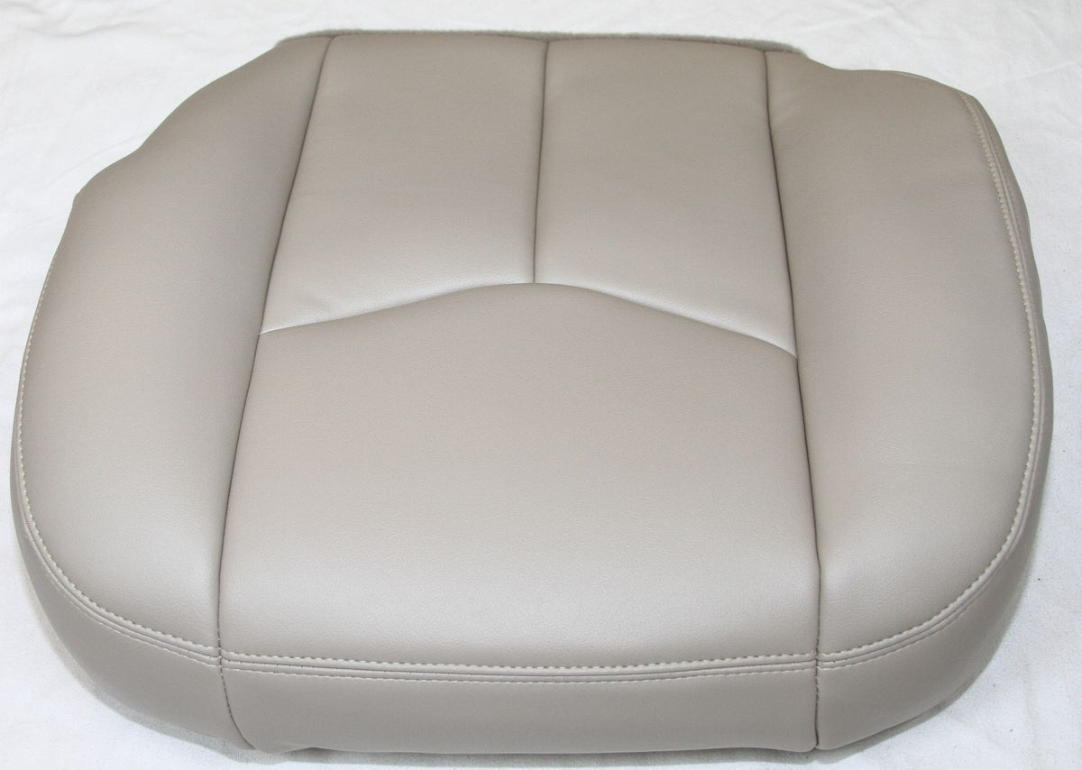 2003 2004 2005 2006 GMC Yukon XL SLT SLE Driver Seat Cover Light Shale Tan Vinyl