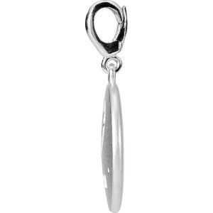 Sterling Silver Accented Numeral 2 Charm/Pendant Mounting – image 3