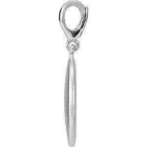 Sterling Silver Accented Numeral 1 Charm/Pendant Mounting – image 3