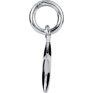 14K White Gold Posh Mommy®  Star Charm/Pendant – image 2