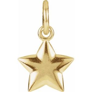 14K Rose Gold Posh Mommy®  Star Dangle – image 3