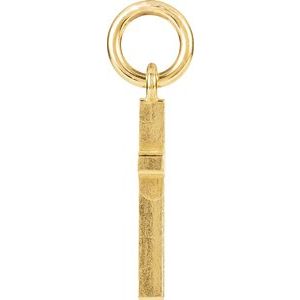 14K Yellow Gold Posh Mommy® Cross Charm/Pendant – image 2