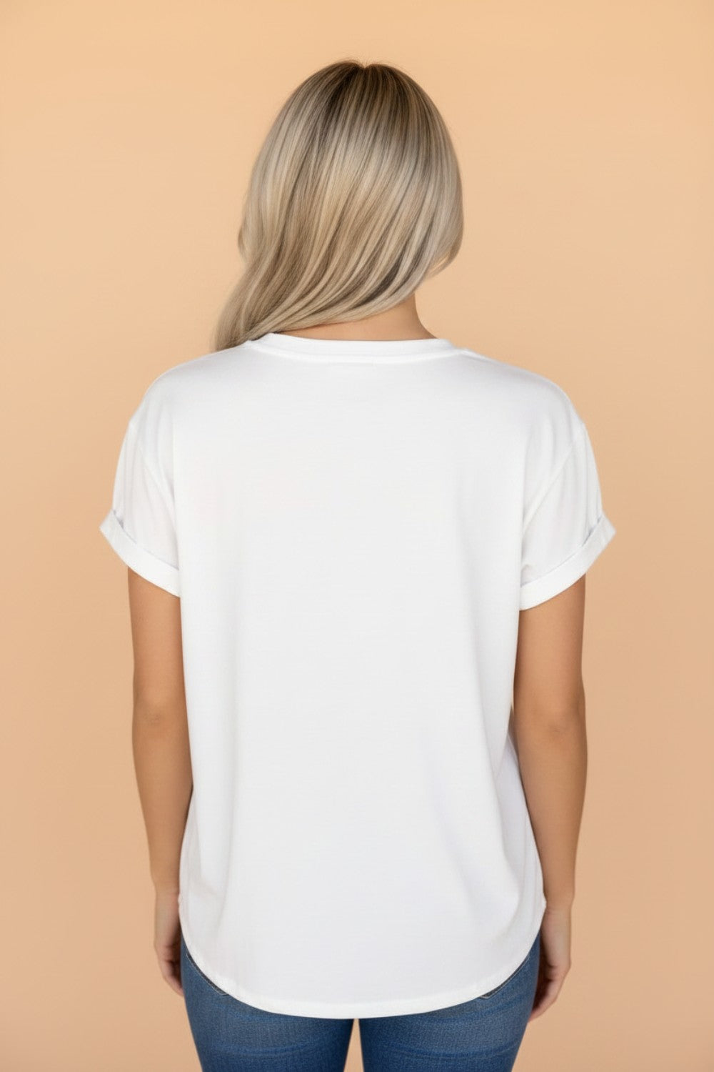 Western Cowboy & Cactus Embroidered Tee
