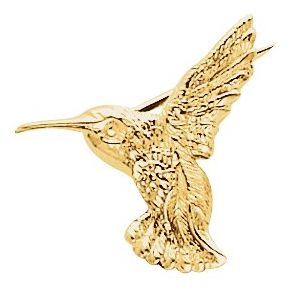 Hummingbird Brooch