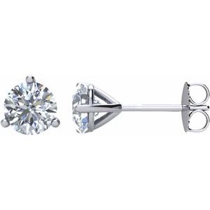 14K Yellow Gold 1 1/2 CTW Natural Diamond Cocktail-Style Earring – image 2