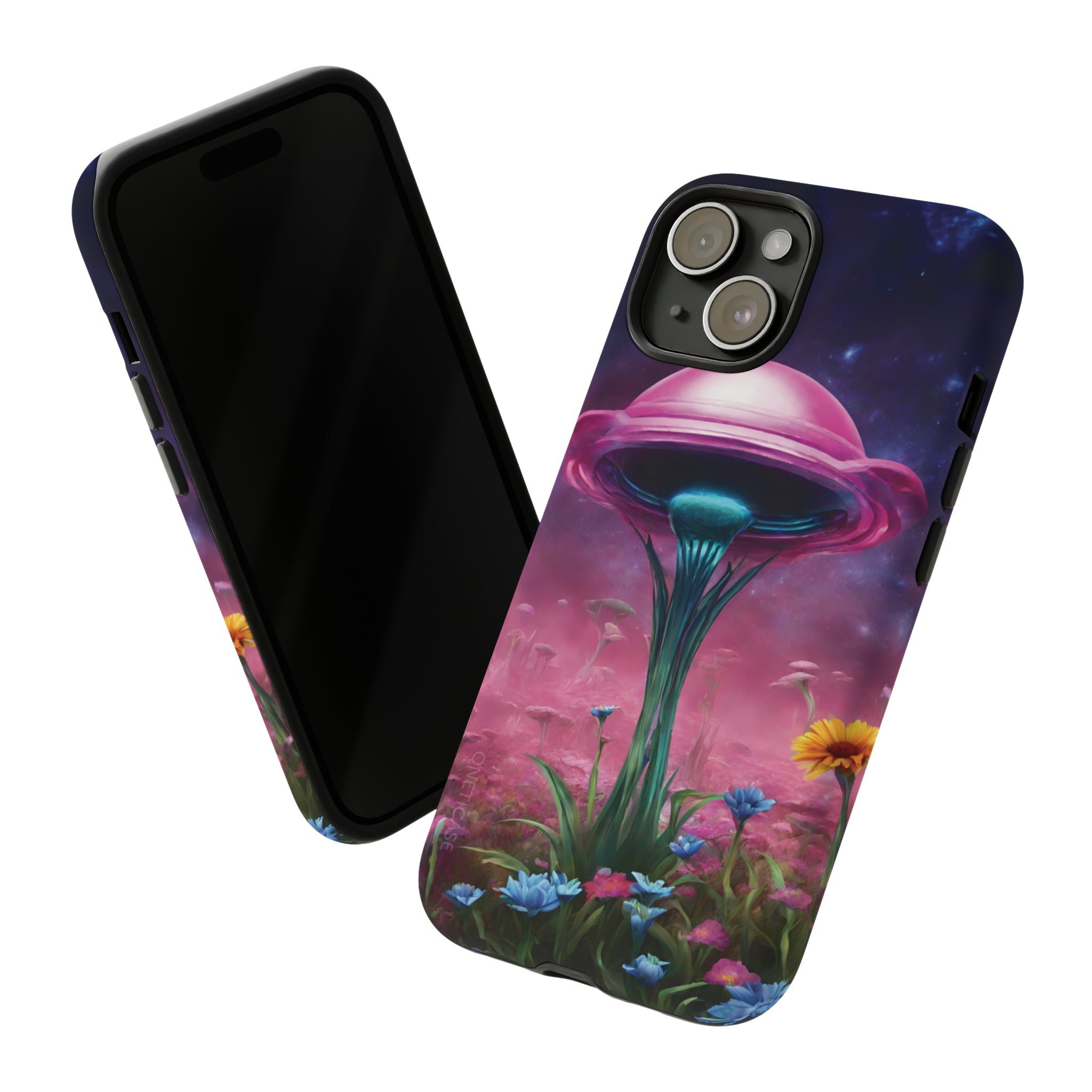 Galactic Floral Fusion Tough Cases