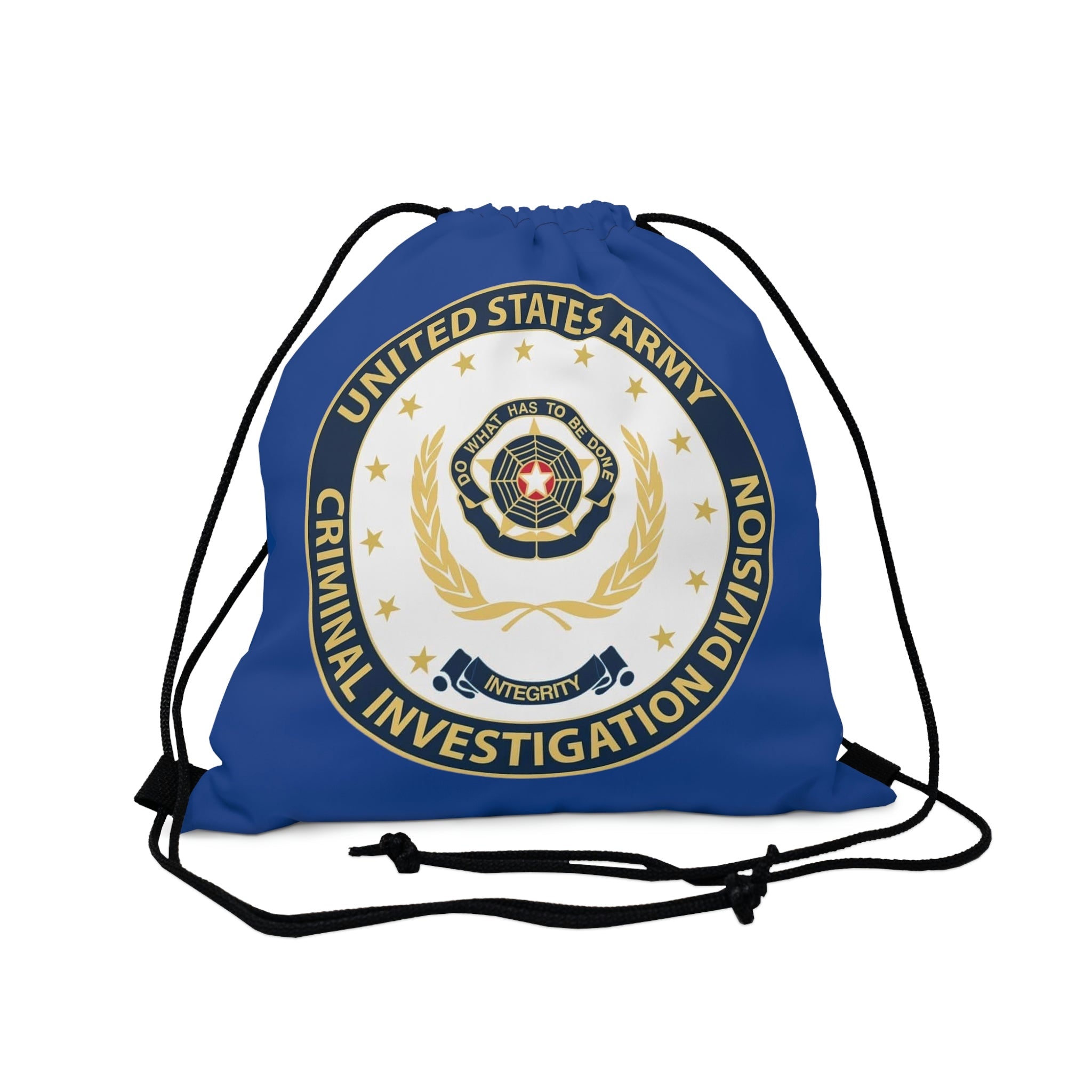 Army CID Seal - Outdoor Drawstring Bag