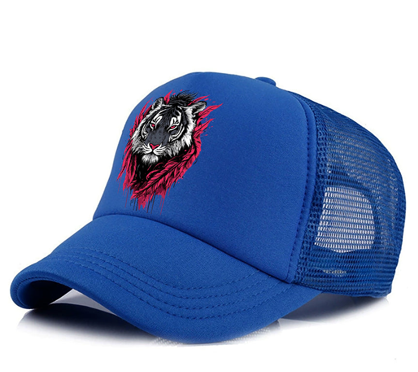 Tiger Design Colorful Trucker's Cap