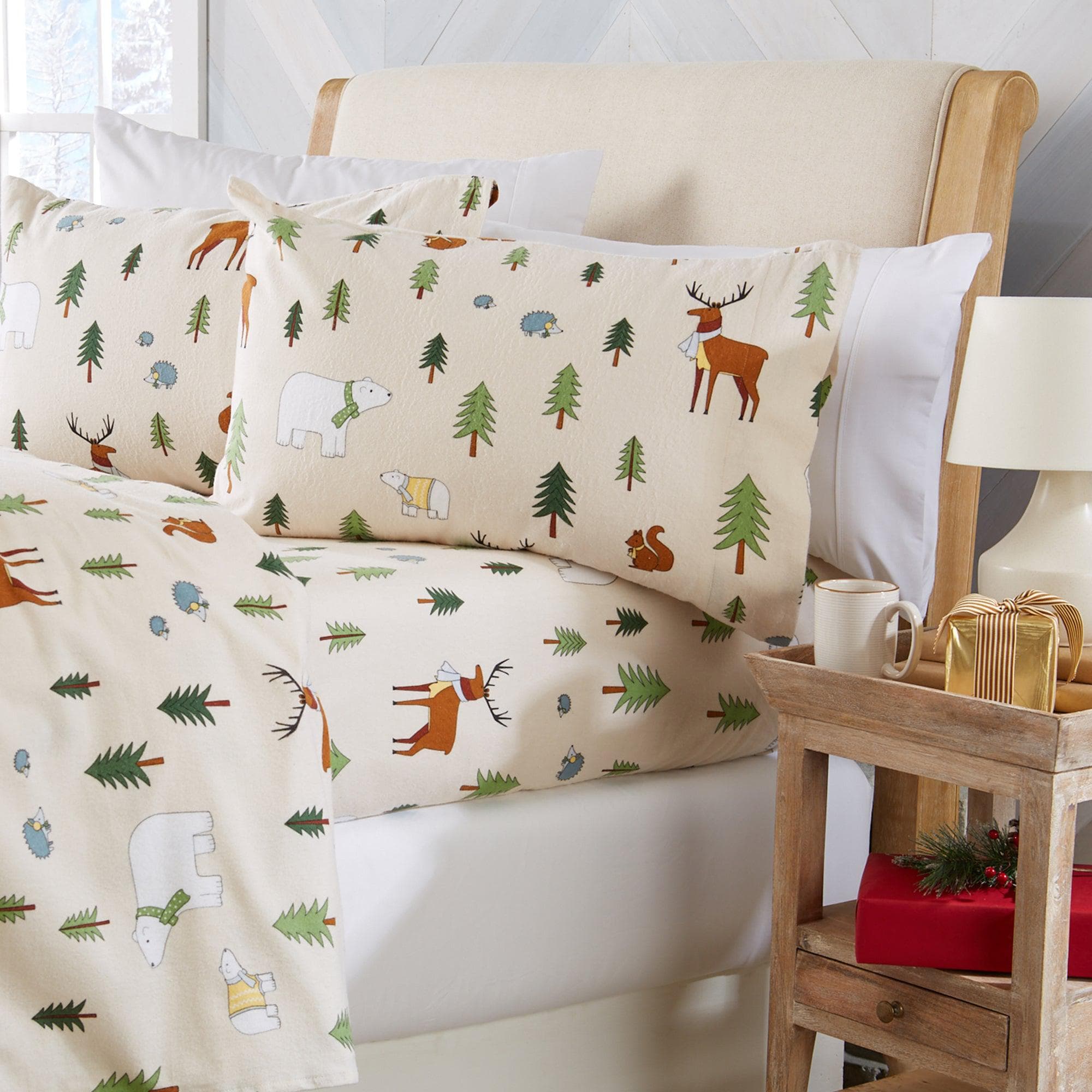 4-Piece Turkish Cotton Flannel Sheet - Stratton Collection