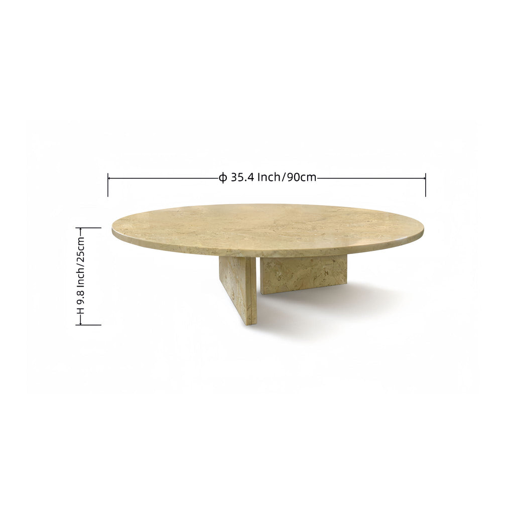 Luxury Coffee Table With Unique Veining, Unique Stone Design