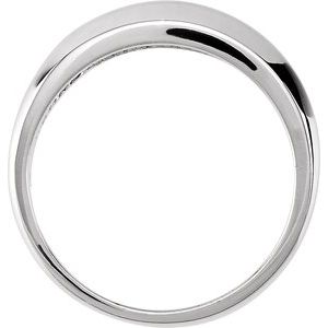 14K White Gold 3/8 CTW Natural Diamond Ring