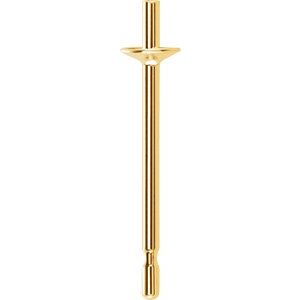 14K Yellow Gold Earring Mounting for 3-4 mm Pearl