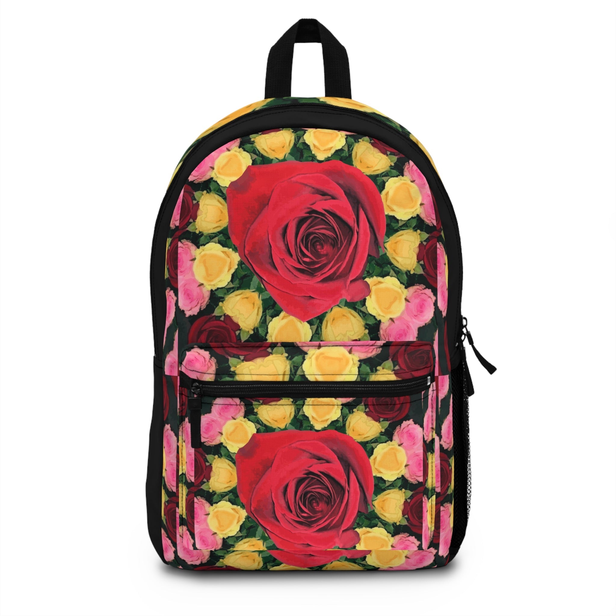 Red Rose Garden School Backpack