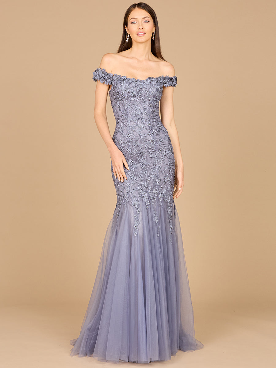 Off Shoulder Mermaid Gown