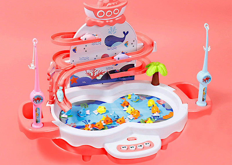 Electric Fishing Toy Set – Musical Educational Puzzle Game