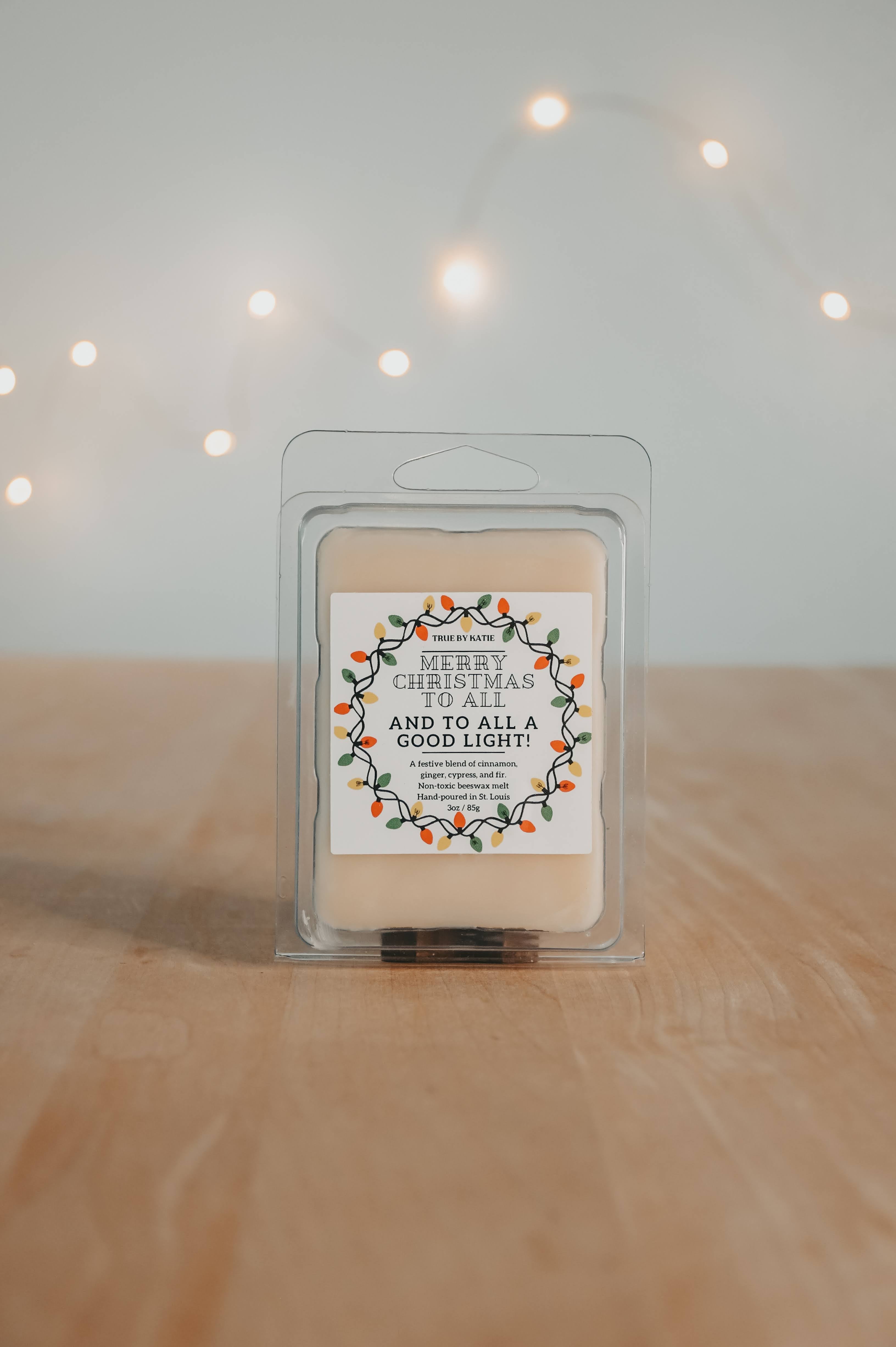 Merry Christmas to All, and to All a Good Light Wax Melts