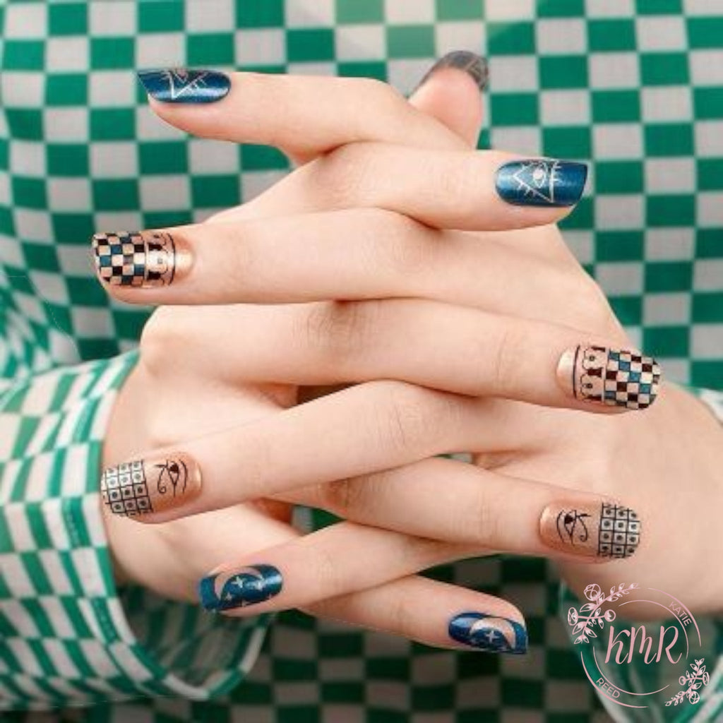 Marine Nail Wrap