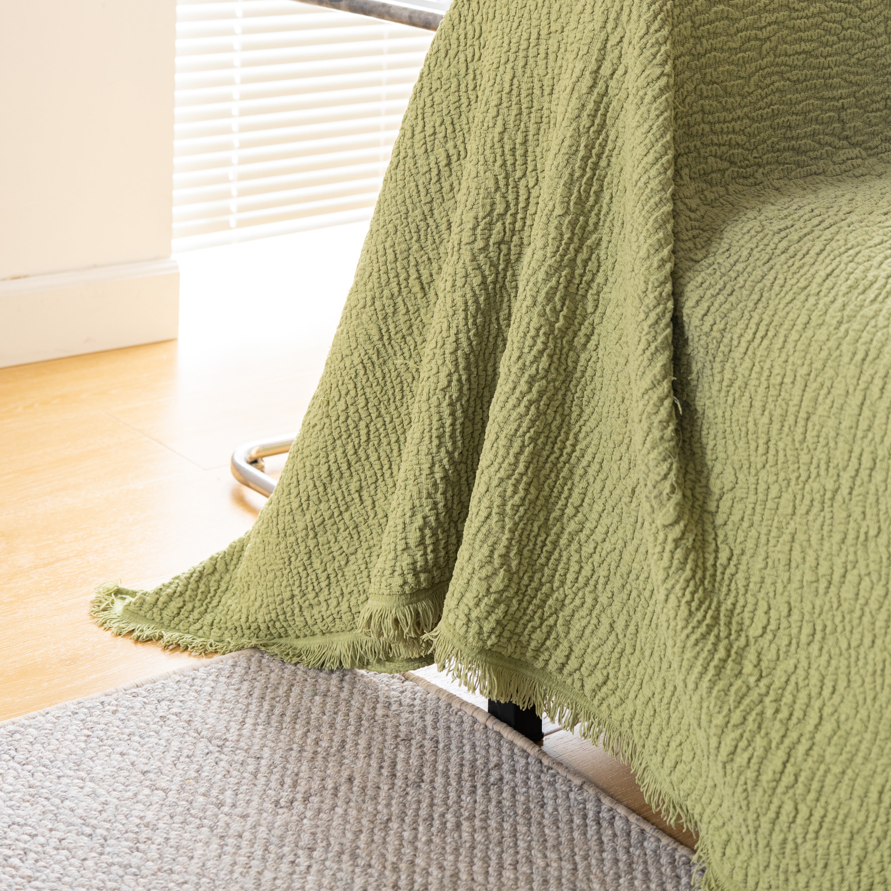 Sofa Throw Covers L-Shape Sectional Couch Cover for Dogs Cats Furniture Protector