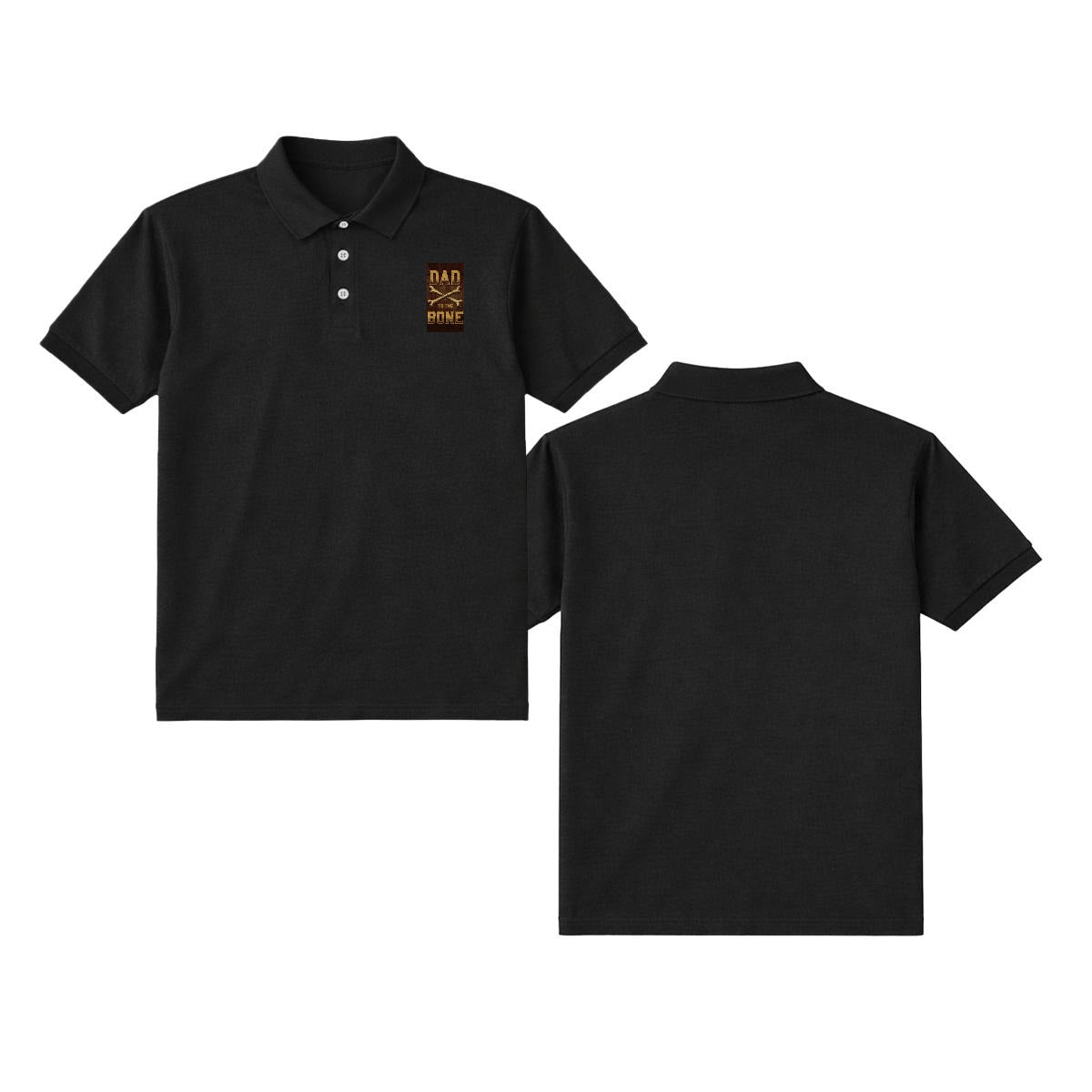 Dad to the Bone Adult Polo Jersey Shirt | Gildan 8800