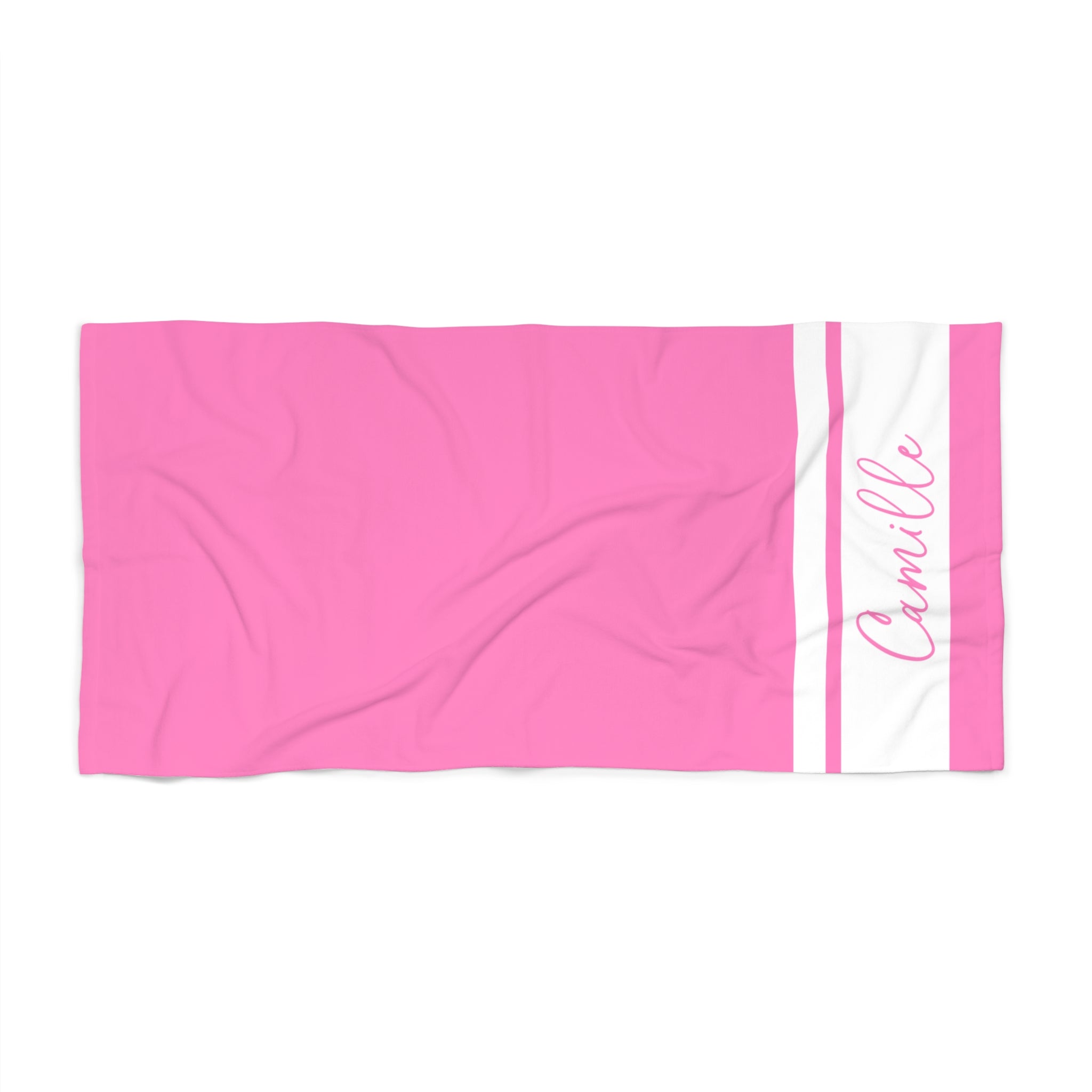 Custom Solid Beach Towel