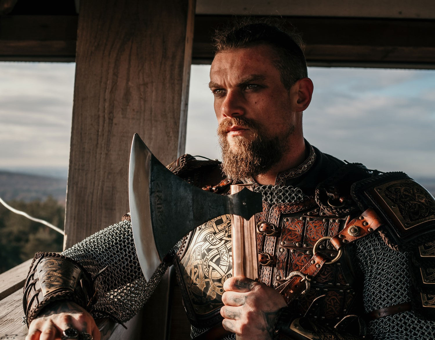 Viking Broad Axe – 5-Foot Long Axe Replica