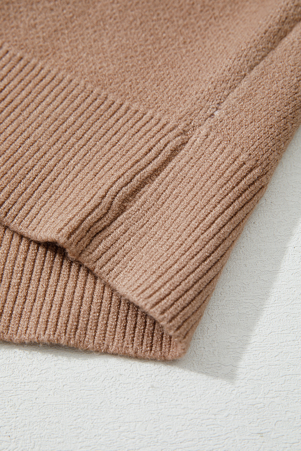 Leopard Colorblock Puff Sleeve Sweater