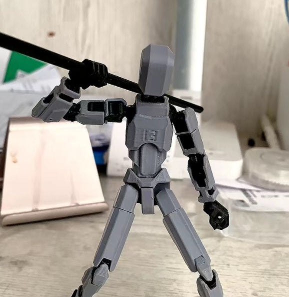 Movable Shapeshift Robot 2.0 – 3D Printed Action Model Toy