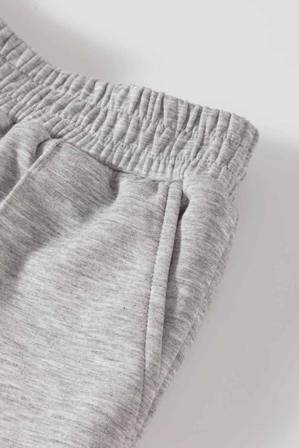 Solid Zip Up Sailor Collar Sweatshirt & Sweatpants Set