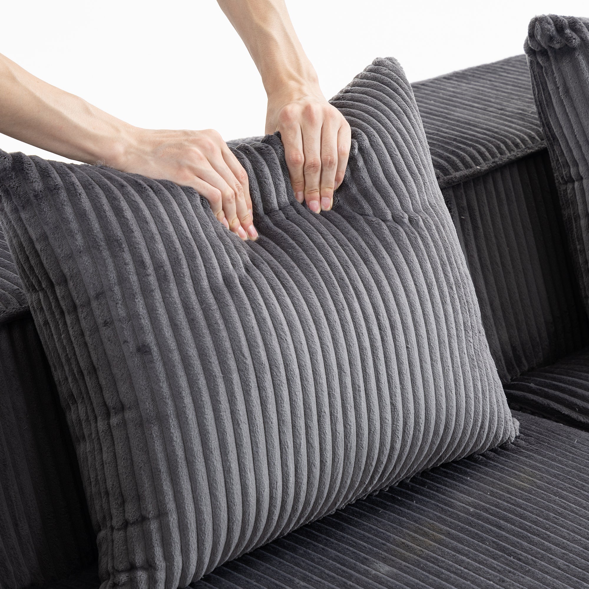 Multi person modular compression sofa that can be freely combined-33005-5